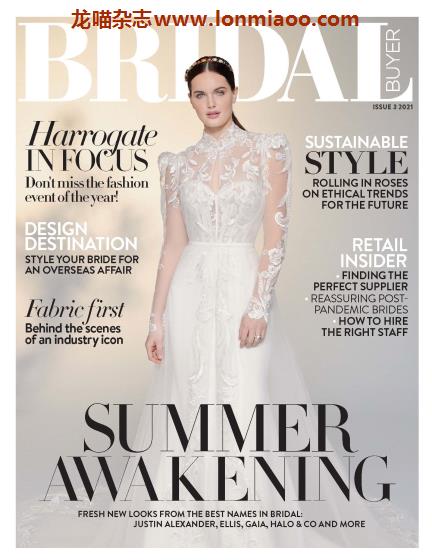 [英国版]Bridal Buyer 时尚婚纱杂志 2021年 Issue 3
